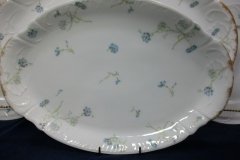 HAVILAND BLUE CORNFLOWER- SERVING PLATTER 14" ..... http://jaapiesfinechinastore.com
