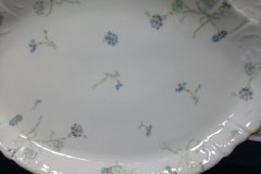 HAVILAND BLUE CORNFLOWER- SERVING PLATTER 14" ..... http://jaapiesfinechinastore.com