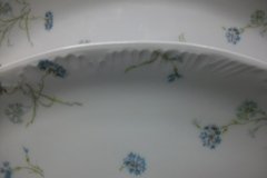 HAVILAND BLUE CORNFLOWER- SERVING PLATTER 14" ..... http://jaapiesfinechinastore.com