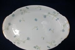 HAVILAND BLUE CORNFLOWER- SERVING PLATTER 14" ..... http://jaapiesfinechinastore.com