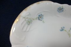 HAVILAND BLUE CORNFLOWER- SERVING PLATTER 14" ..... http://jaapiesfinechinastore.com