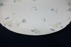 HAVILAND BLUE CORNFLOWER- SERVING PLATTER 14" ..... https://www.jaapiesfinechinastore.com