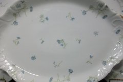 HAVILAND BLUE CORNFLOWER- SERVING PLATTER 18  3/8" ..... http://jaapiesfinechinastore.com
