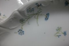 HAVILAND BLUE CORNFLOWER- SERVING PLATTER 18  3/8" ..... http://jaapiesfinechinastore.com