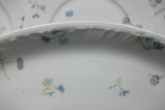 HAVILAND BLUE CORNFLOWER- SERVING PLATTER 18  3/8" ..... https://www.jaapiesfinechinastore.com