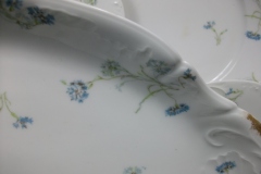 HAVILAND BLUE CORNFLOWER- SERVING PLATTER 18  3/8" ..... https://www.jaapiesfinechinastore.com