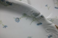 HAVILAND BLUE CORNFLOWER- SERVING PLATTER 18  3/8" ..... http://jaapiesfinechinastore.com
