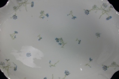 HAVILAND BLUE CORNFLOWER- SERVING PLATTER 18  3/8" ..... https://www.jaapiesfinechinastore.com