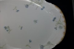 HAVILAND BLUE CORNFLOWER- SERVING PLATTER 18  3/8" ..... http://jaapiesfinechinastore.com