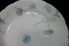 HAVILAND BLUE CORNFLOWER-  BERRY BOWL ..... http://jaapiesfinechinastore.com