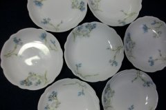 HAVILAND BLUE CORNFLOWER-  Butter  Pat ..... http://jaapiesfinechinastore.com