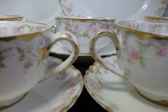 HAVILAND FLORAL GARLAND SCH 525- CUP & SAUCER ..... http://jaapiesfinechinastore.com