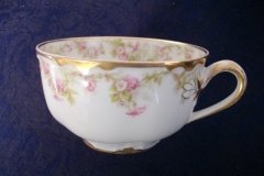 HAVILAND FLORAL GARLAND SCH 525- CUP & SAUCER ..... http://jaapiesfinechinastore.com