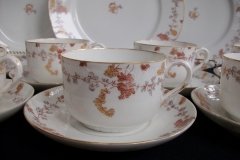 HAVILAND CFH-GDM AUTUMN-  CUP & SAUCER  .....   http://jaapiesfinechinastore.com