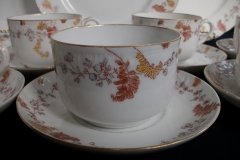 HAVILAND CFH-GDM AUTUMN-  CUP & SAUCER  .....   http://jaapiesfinechinastore.com