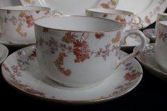 HAVILAND CFH-GDM AUTUMN-  CUP & SAUCER  .....   http://jaapiesfinechinastore.com