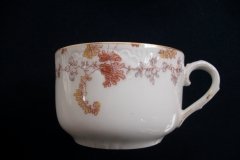 HAVILAND CFH-GDM AUTUMN-  CUP & SAUCER  .....   http://jaapiesfinechinastore.com