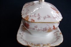 HAVILAND-CFH/GDM AUTUMN- COVERED GRAVY/SAUCE BOAT   .....   http://jaapiesfinechinastore.com