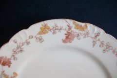 HAVILAND-CFH/GDM- AUTUMN- LUNCH PLATE  .....   http://jaapiesfinechinastore.com