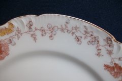 HAVILAND-CFH/GDM- AUTUMN- LUNCH PLATE  .....   http://jaapiesfinechinastore.com