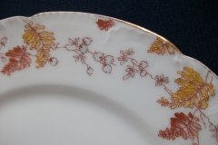 HAVILAND-CFH/GDM- AUTUMN- LUNCH PLATE  .....   http://jaapiesfinechinastore.com