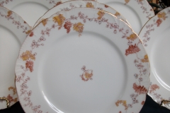 HAVILAND-CFH/GDM- AUTUMN- LUNCH PLATE  .....   https://www.jaapiesfinechinastore.com