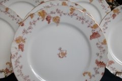 HAVILAND-CFH/GDM- AUTUMN- LUNCH PLATE  .....   http://jaapiesfinechinastore.com