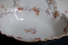 HAVILAND-CFH/GDM- AUTUMN-  OVAL SERVING BOWL.....   http://jaapiesfinechinastore.com