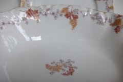 HAVILAND-CFH/GDM- AUTUMN-  OVAL SERVING BOWL.....   http://jaapiesfinechinastore.com
