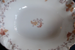 HAVILAND-CFH/GDM- AUTUMN-  OVAL SERVING BOWL.....   https://www.jaapiesfinechinastore.com