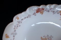 HAVILAND-CFH/GDM- AUTUMN-  OVAL SERVING BOWL.....   http://jaapiesfinechinastore.com