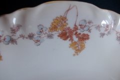 HAVILAND-CFH/GDM- AUTUMN-  OVAL SERVING BOWL.....   http://jaapiesfinechinastore.com