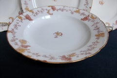 HAVILAND-CFH/GDM- AUTUMN-  RIM SOUP BOWL   .....   https://www.jaapiesfinechinastore.com