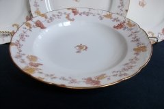 HAVILAND-CFH/GDM- AUTUMN-  RIM SOUP BOWL   .....   http://jaapiesfinechinastore.com