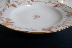 HAVILAND-CFH/GDM- AUTUMN-  RIM SOUP BOWL   .....   https://www.jaapiesfinechinastore.com