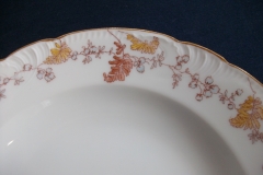 HAVILAND-CFH/GDM- AUTUMN-  RIM SOUP BOWL   .....   https://www.jaapiesfinechinastore.com