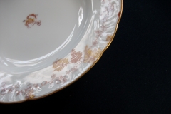 HAVILAND-CFH/GDM- AUTUMN-  RIM SOUP BOWL   .....   https://www.jaapiesfinechinastore.com