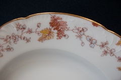 HAVILAND-CFH/GDM- AUTUMN-  RIM SOUP BOWL   .....   https://www.jaapiesfinechinastore.com