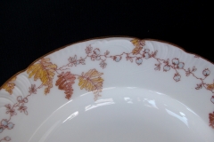 HAVILAND-CFH/GDM- AUTUMN-  RIM SOUP BOWL   .....   https://www.jaapiesfinechinastore.com