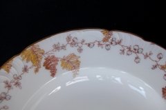 HAVILAND-CFH/GDM- AUTUMN-  RIM SOUP BOWL   .....   http://jaapiesfinechinastore.com