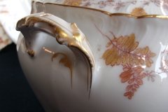 HAVILAND-CFH/GDM AUTUMN- COVERED SUGAR BOWL   .....   http://jaapiesfinechinastore.com