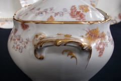 HAVILAND-CFH/GDM AUTUMN- COVERED SUGAR BOWL   .....   https://www.jaapiesfinechinastore.com