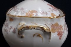HAVILAND-CFH/GDM AUTUMN- COVERED SUGAR BOWL   .....   http://jaapiesfinechinastore.com