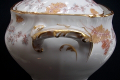 HAVILAND-CFH/GDM AUTUMN- COVERED SUGAR BOWL   .....   https://www.jaapiesfinechinastore.com