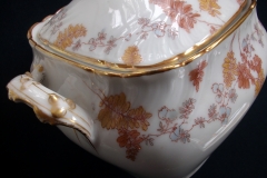 HAVILAND-CFH/GDM AUTUMN- COVERED SUGAR BOWL   .....   https://www.jaapiesfinechinastore.com