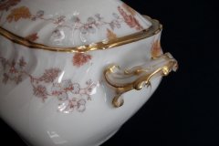HAVILAND-CFH/GDM AUTUMN- COVERED SUGAR BOWL   .....   http://jaapiesfinechinastore.com