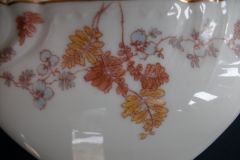 HAVILAND-CFH/GDM AUTUMN- COVERED SUGAR BOWL   .....   https://www.jaapiesfinechinastore.com