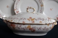 HAVILAND-CFH/GDM- AUTUMN- VEGETABLE TUREEN  .....   http://jaapiesfinechinastore.com