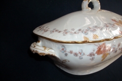 HAVILAND-CFH/GDM- AUTUMN- VEGETABLE TUREEN  .....   https://www.jaapiesfinechinastore.com