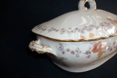 HAVILAND-CFH/GDM- AUTUMN- VEGETABLE TUREEN  .....   http://jaapiesfinechinastore.com